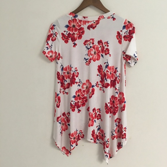Flamingo Urban Floral Print Blouse - Picture 2 of 5